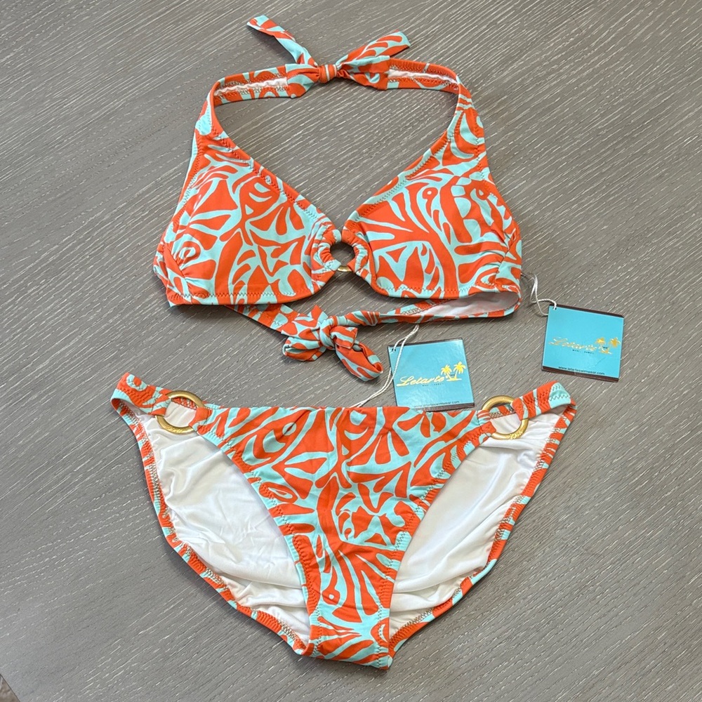 Letarte bikini, top size Medium, bottom size Large